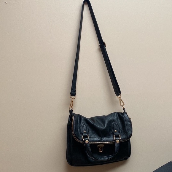 Jeanne Lottie Black leather  crossbody bag - Picture 3 of 16